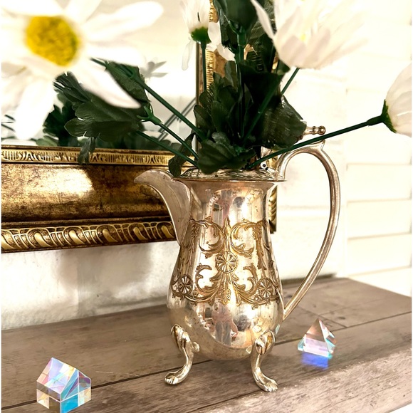 Very Vintage Little Silver Coffee/Milk Pot from India. - Picture 2 of 10